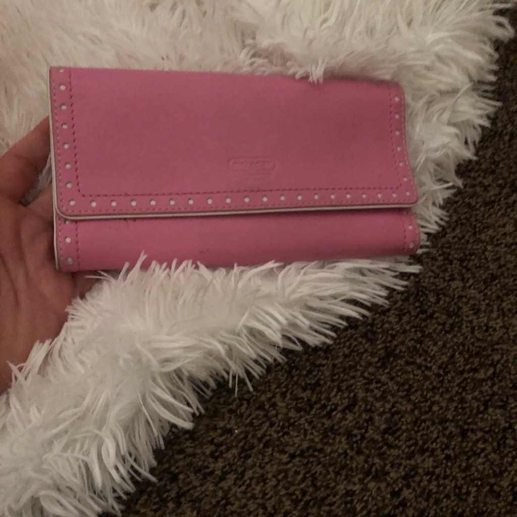 Coach Checkbook Wallet